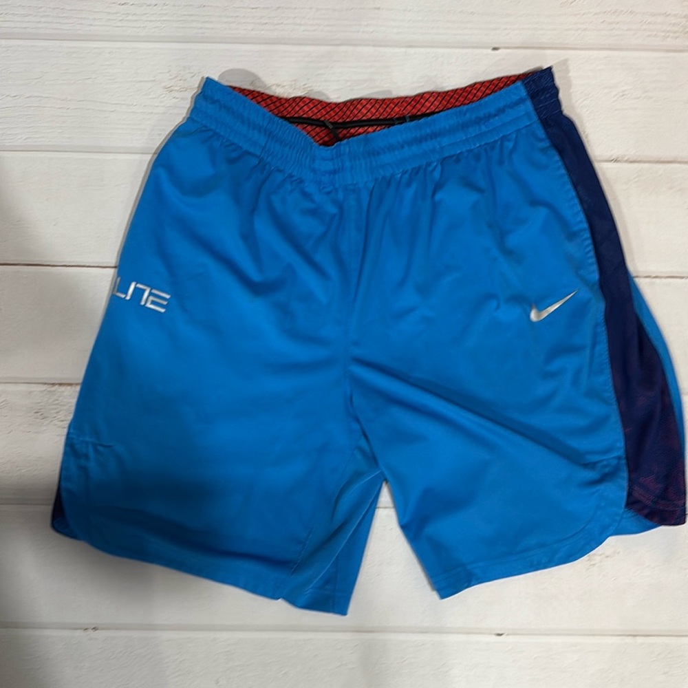 COPY - Nike Black and Gray Dry Fit Basketball shorts with Geometric Design